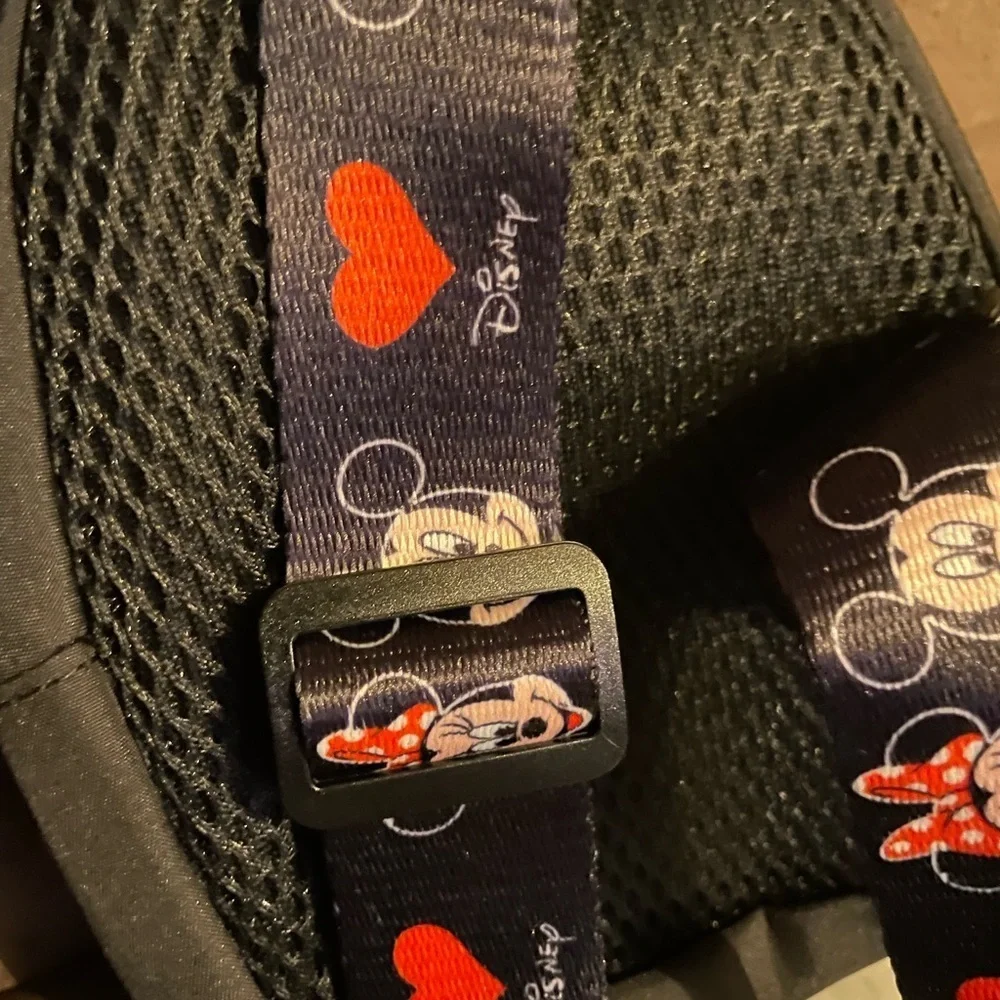 Disney Black and Red Minnie Mouse Kids Bag - Picture 7 of 8